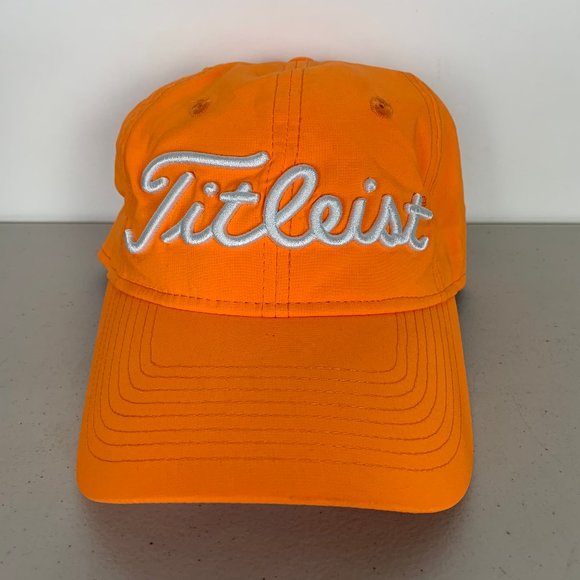Titleist orange golf hat - Picture 1 of 8